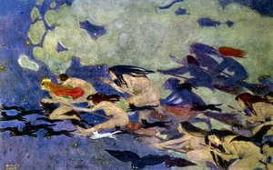 Heksenes sabbat, ca. 1900 (kobberstik) af Henriette Goldenberg