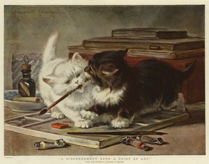 En uenighed om et kunstpunkt af Henriëtte Ronner Knip