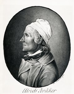 Portræt af Ulrich Braker (Nabis, Schweiz af Johann Heinrich Füssli