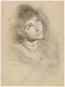 Portræt af en kvinde (Martha Hess) af Henry (1741 1825) Fuseli