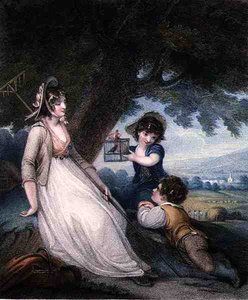 Innocent Captivation, indgraveret og pub. af Anthony Cardon (1772-1813)