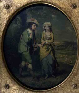 Frieriet (olie på lærred) af Henry (attr) Walton