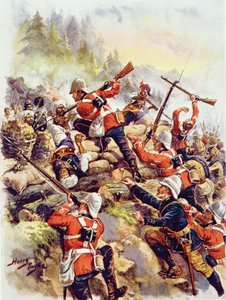 Storming the Heights, illustration fra 