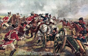 Kings Dragoon Guards, Cateau, 25. april 1794 af Henry A. Payne
