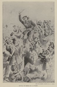 Slaget ved Palm Hangover (litho) af Henry Alexander (after) Ogden