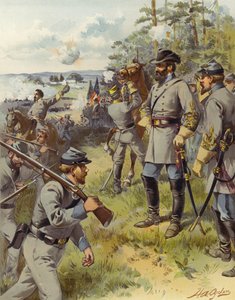 Stonewall Jackson, Bull Run af Henry Alexander (after) Ogden
