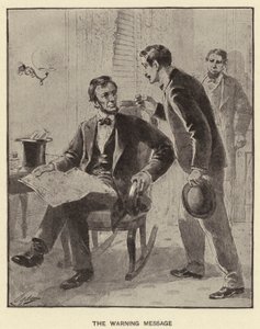 The Warning House (litho) af Henry Alexander (after) Ogden
