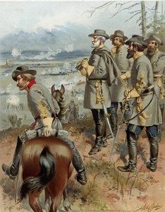 Gen. Robert. E. Lee i Fredericksburg, 13. december 1862, pub. 1900 af Henry Alexander Ogden