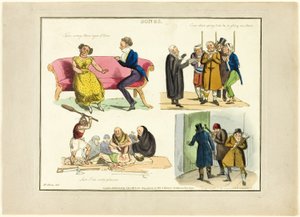 Plade fra illustrationer til populære sange