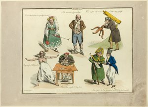 Plade fra illustrationer til populære sange