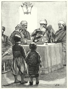 En moderne jøders påske (litho)