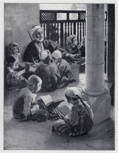 En østlig skolemester (litho)