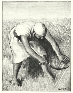 Høst i øst (litho) af Henry Andrew Harper