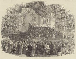 Nationalkoncert i Hendes Majestæts Teater af Henry Anelay