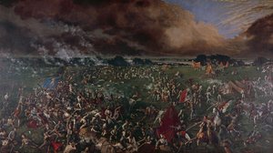 Slaget ved San Jacinto 1836 af Henry Arthur McArdle