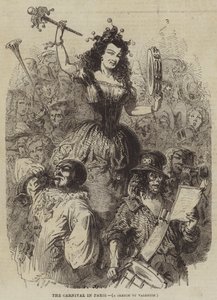 Karneval i Paris af Henry Augustin Valentin