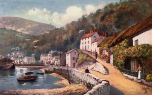 Lynmouth (farvelitografi)