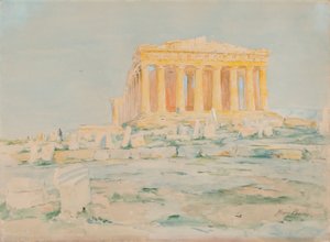 Parthenon, vestlig facade af Henry Bacon