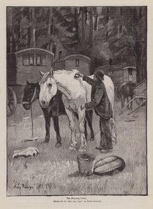 Morgentoilettet (kobberstik) af Henry Bailey