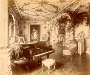 Ballroom på 17 Grosvenor Place, London, 1890. af Henry Bedford Lemere