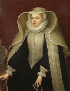 Elizabeth, Lady Hoby, født Elizabeth Cooke 1528-1609, slutningen af det 18. århundrede.