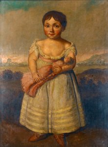 Horatia Nelson (1801-1881), ca. 1806 (olie på lærred)