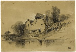Sommerhus på kanten af kanalen af Henry Bright