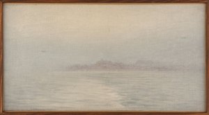 Tåge på havet, ca. 1911 (olie på lærred)