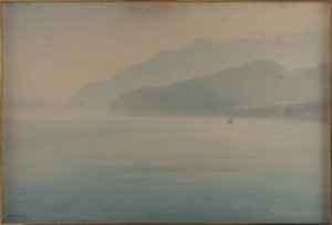 Sorrentos kyst, blå og sølv