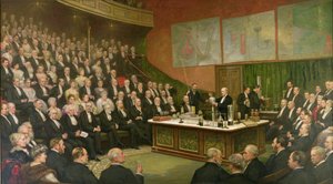 En fredag aften-diskurs på den kongelige institution; Sir James Dewar om flydende brint, 1904