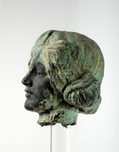 Head of Victory fra Leeds War Memorial af Henry Charles Fehr