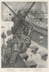 Jul på en tredækker af Henry Charles Seppings Wright