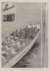 Cronje, hans kone, søn og personale blev sendt til Transport Milwaukee i HMS Doris