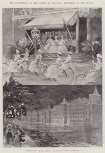 Kroningen af Dronningen af Holland, Glæder i Haag af Henry Charles Seppings Wright