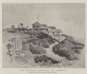 Militærhospitalet i Chemulpo af Henry Charles Seppings Wright