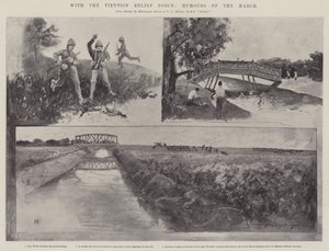 Med Tientsin Relief Force, Humor of the March af Henry Charles Seppings Wright