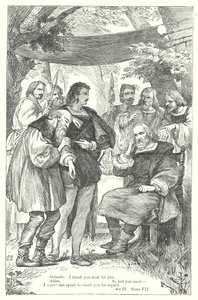 As You Like It (gravering) af Henry Courtney (after) Selous