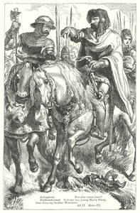 Kong Richard II (kobberstik) af Henry Courtney (after) Selous