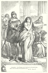 Troilus og Cressida (kobberstik) af Henry Courtney (after) Selous