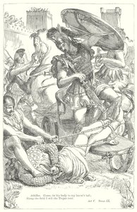Troilus og Cressida (kobberstik) af Henry Courtney (after) Selous