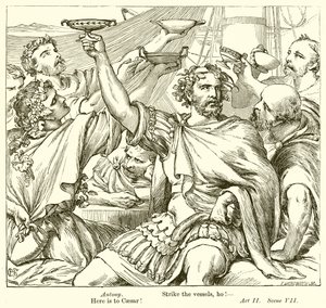 Antonius og Kleopatra af Henry Courtney Selous