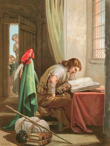 Christian græder og beder af Henry Courtney Selous