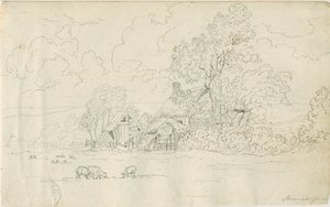 Stonnall Kirke: pennetegning, 20. juni 1813