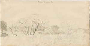 Tamworth - Fjernsyn: blyantstegning, nd [1788-1855] (tegning)