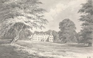 Oakley Hall af Henry Edridge