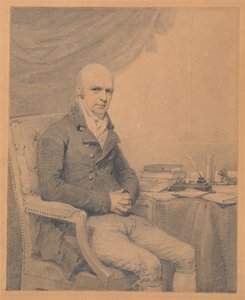 Portræt af Thomas Estcourt Esq. fra Estcourt af Henry Edridge