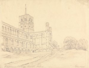 St. Albans kloster af Henry Edridge