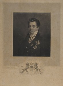 Portræt af Kyrill Alexandrovich Naryshkin 1786-1838 af Henry Edward Dawe