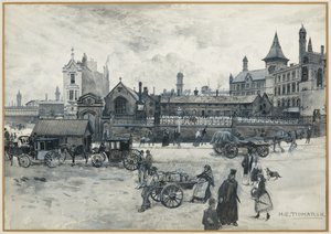 Chetham College og Grammar School af Henry Edward Tidmarsh