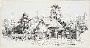 Didsbury Wesleyan College af Henry Edward Tidmarsh